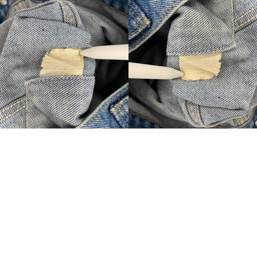 ～90s　Levi's　リーバイス　デニムジャケット/Gジャン　トラッカージャケット　ヴィンテージ　インディゴ