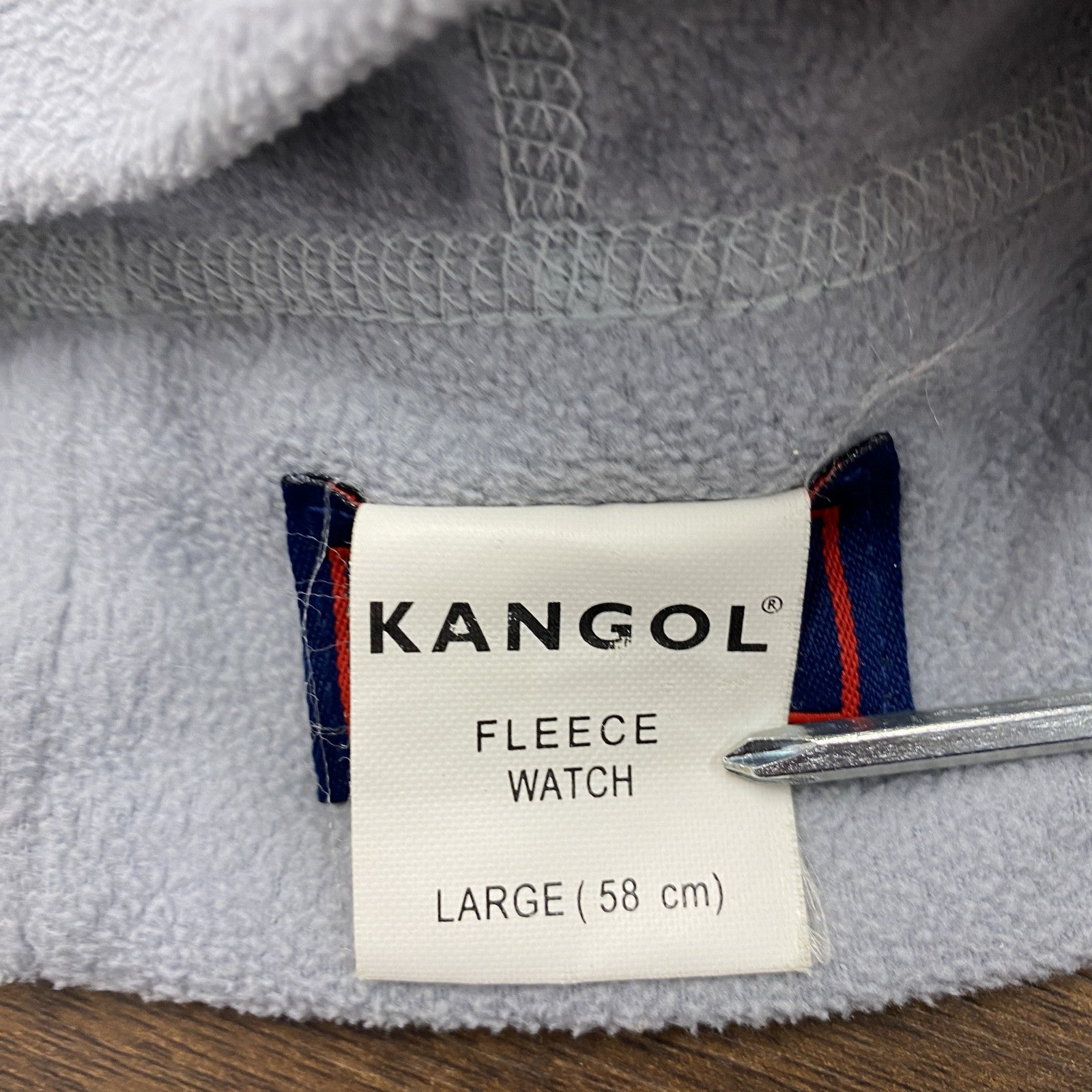 KANGOL　カンゴール　ビーニー/ニット帽　グレー　Lサイズ