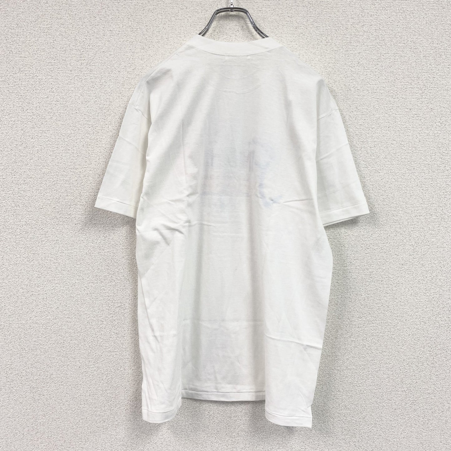 TOP FAIR　半袖プリントTシャツ　シングルステッチ　白　ホワイト　LLサイズ　