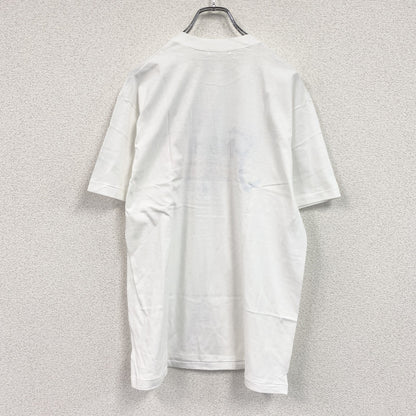 TOP FAIR　半袖プリントTシャツ　シングルステッチ　白　ホワイト　LLサイズ　