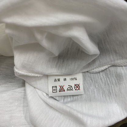 TOP FAIR　半袖プリントTシャツ　シングルステッチ　白　ホワイト　LLサイズ　