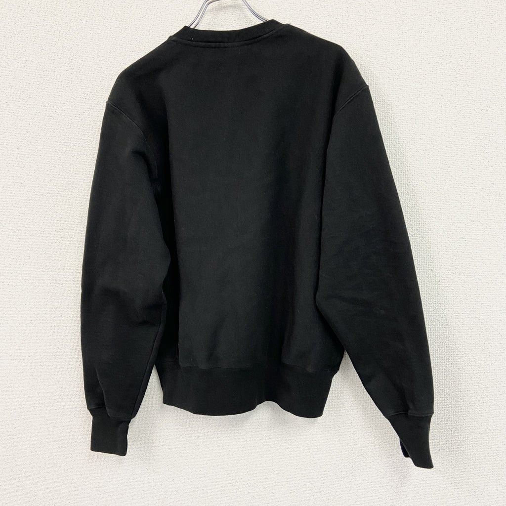 Champion　チャンピオン　リバースウィーブ　スウェット/トレーナー　カレッジロゴ　アーチプリント　現行　黒　ブラック　Mサイズ