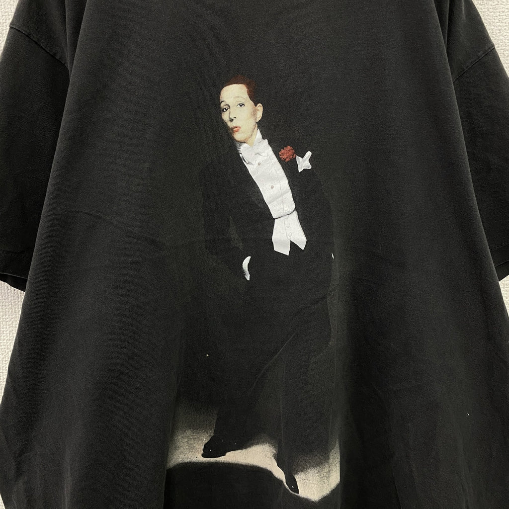 90s　ONEITA　Victor Victoria　ビクター ビクトリア　半袖Tシャツ　ムービーT　ミュージカル　シングルステッチ　黒　ブラック　XLサイズ　
