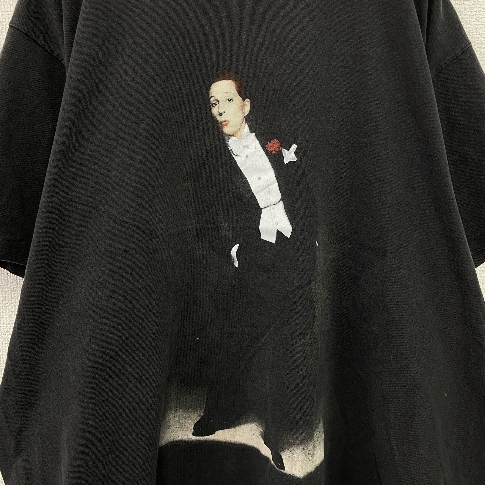 90s　ONEITA　Victor Victoria　ビクター ビクトリア　半袖Tシャツ　ムービーT　ミュージカル　シングルステッチ　黒　ブラック　XLサイズ　