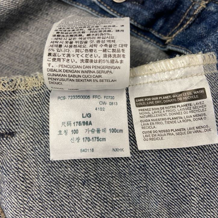 Levi's　リーバイス　4thタイプ　デニムジャケット/Gジャン　トラッカージャケット　インディゴ　Lサイズ