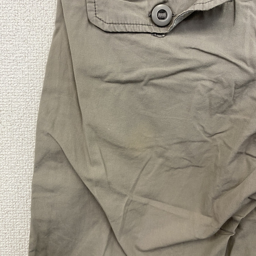 NIKE　ナイキ　ハーフパンツ　7分丈パンツ　クロップドパンツ　ジップフライ　グレージュ　Sサイズ