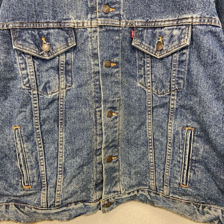 90s　Levi's　リーバイス　70507　デニムジャケット/Gジャン　ヴィンテージ　インディゴ　XLサイズ