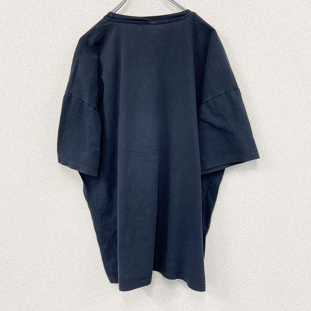 ～00s　OLYMPIA　半袖プリントTシャツ　ヴィンテージ　ホメロス　イーリアス　黒　ブラック