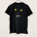 CATS　キャッツ　半袖プリントミュージカルシャツ　劇団四季　黒　ブラック　Mサイズ