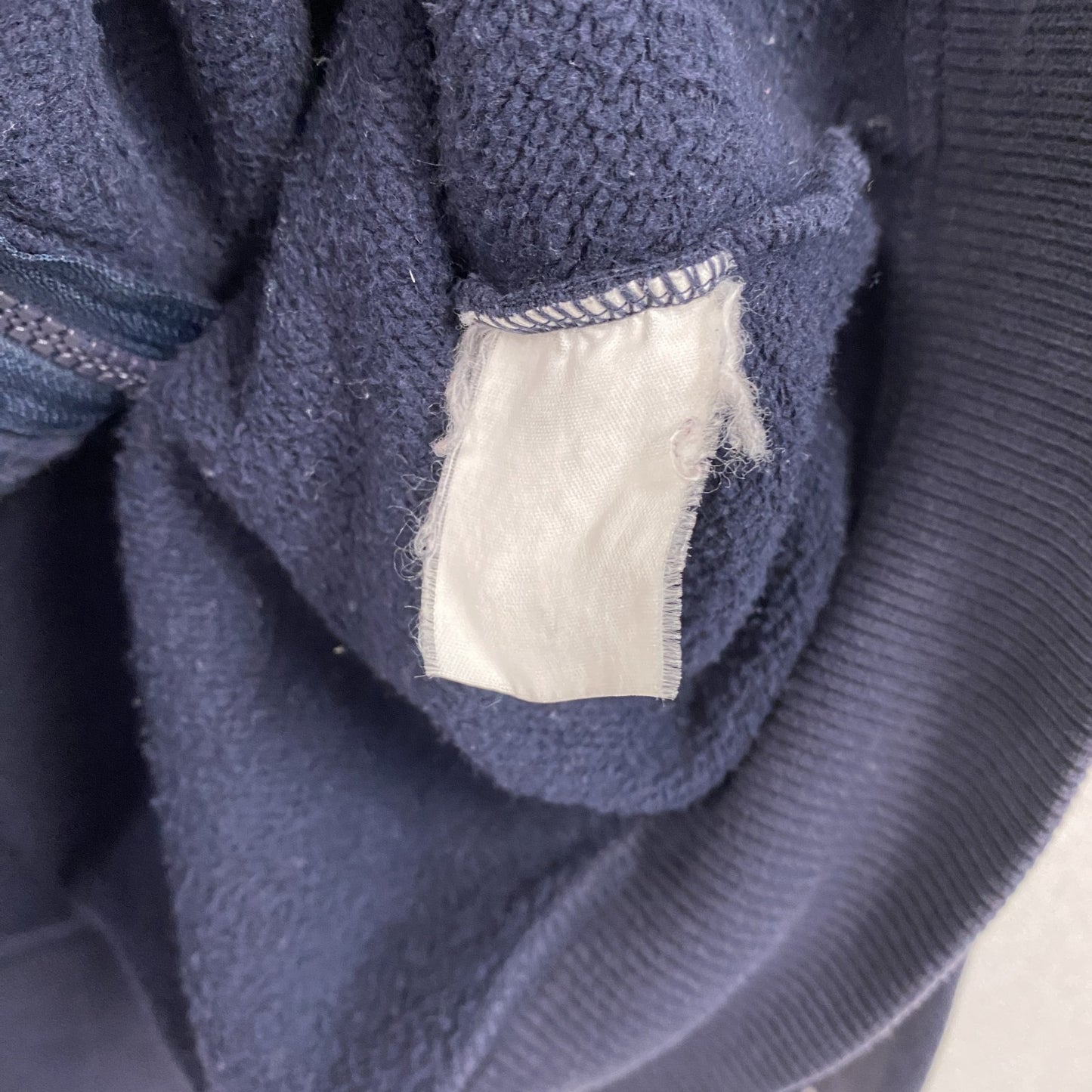 Champion　チャンピオン　フルジップパーカー/フーディー　紺　ネイビー　XLサイズ　古着