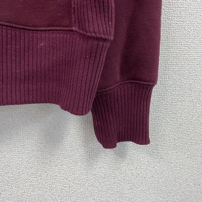 GAP　ギャップ　フルジップスウェット/トレーナー　ボルドー　ベージュ　Mサイズ