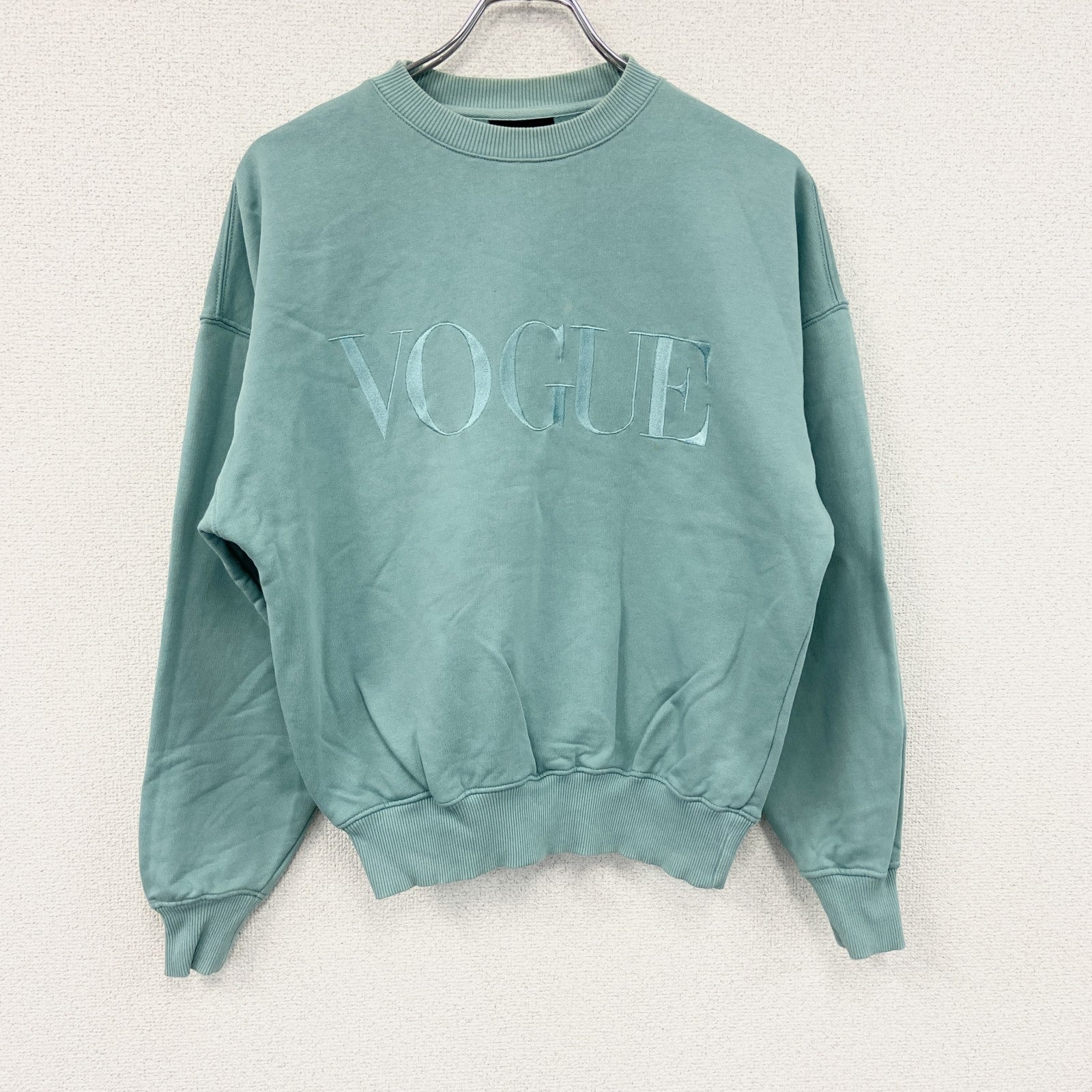 VOGUE　ヴォーグ　スウェット/トレーナー　ミントグリーン　Mサイズ