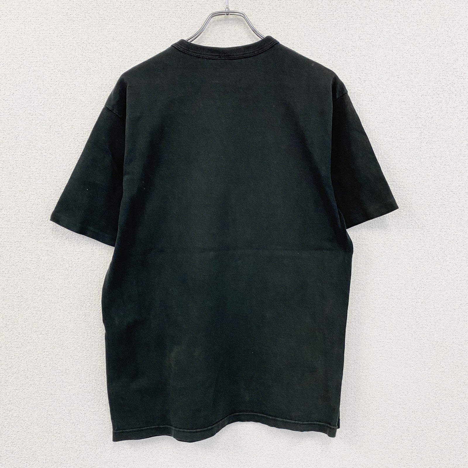 ～00s　Champion　チャンピオン　半袖プリントTシャツ　ヴィンテージ　黒　ブラック　Lサイズ