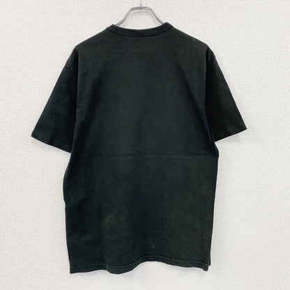 ～00s　Champion　チャンピオン　半袖プリントTシャツ　ヴィンテージ　黒　ブラック　Lサイズ