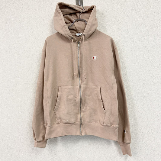 Champion　チャンピオン　リバースウィーブ　フルジップスウェットパーカー/フーディー　ヘビーウエイト　現行　ピンク　Mサイズ