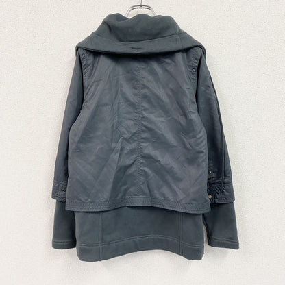 Reebok　リーボック　フルジップジャケット　レイヤード　紺　ネイビー　Mサイズ