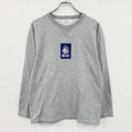 SUNTORY　サントリー　BOSS　ボス　長袖プリントTシャツ/ロンT　グレー