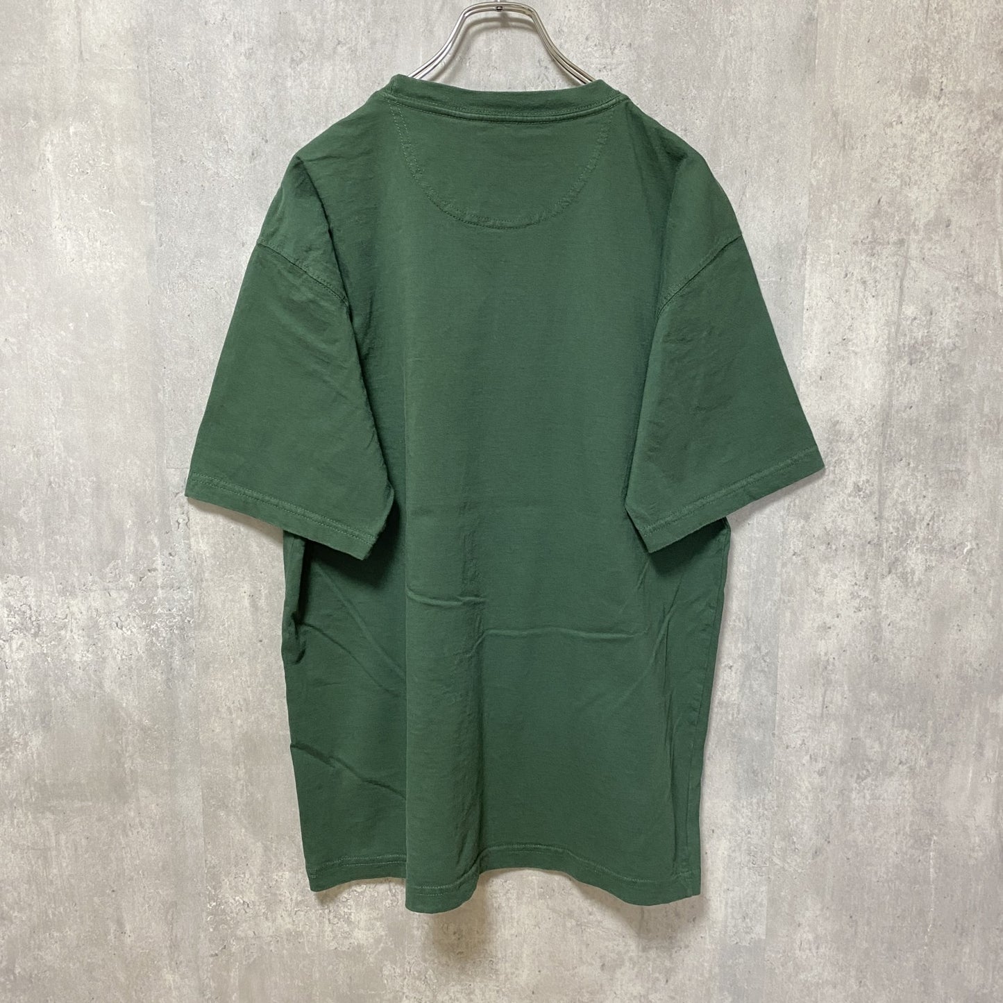 古着 used　SUGAR BOWL　アメフト　半袖カレッジプリントTシャツ　スポーツ　緑　グリーン　デザイン　クルーネック
