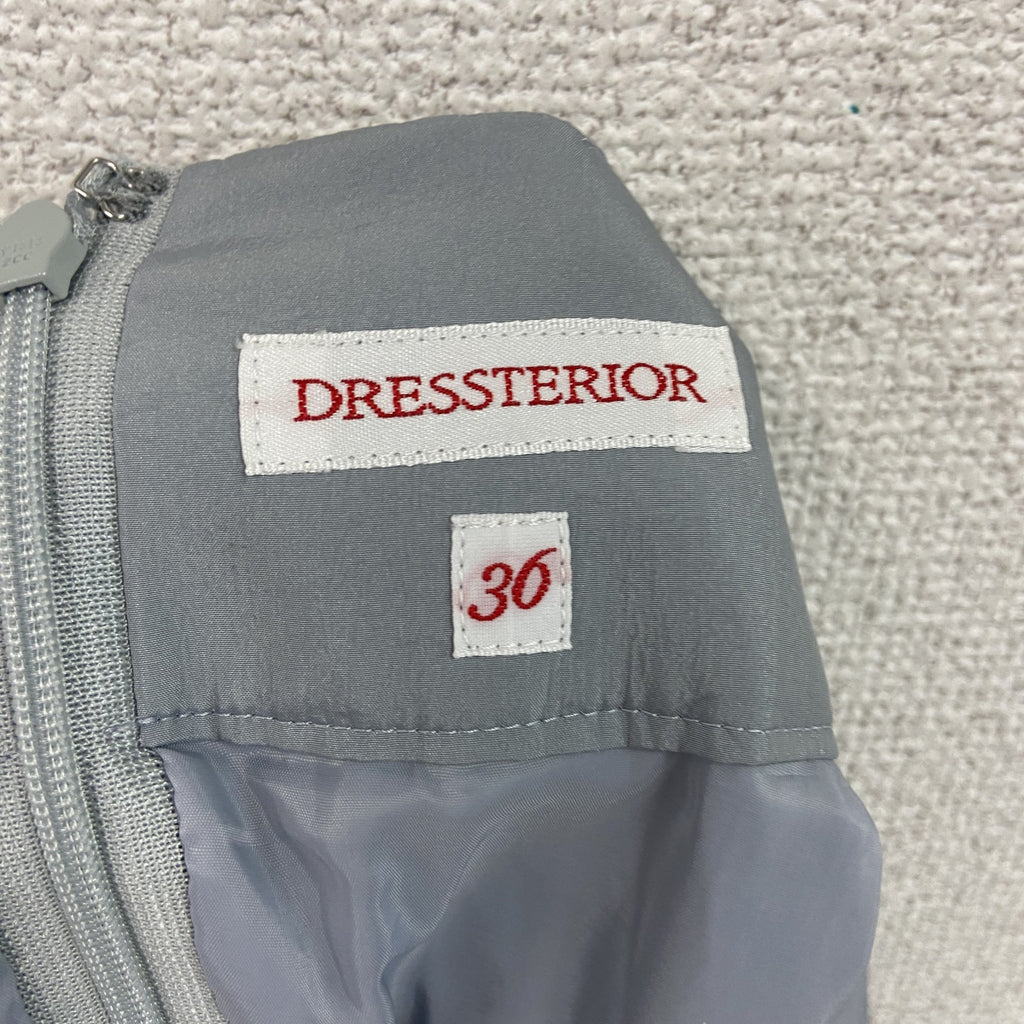 DRESSTERIOR　ドレステリア　ロングスカート　灰色　グレー　シルバー　36サイズ