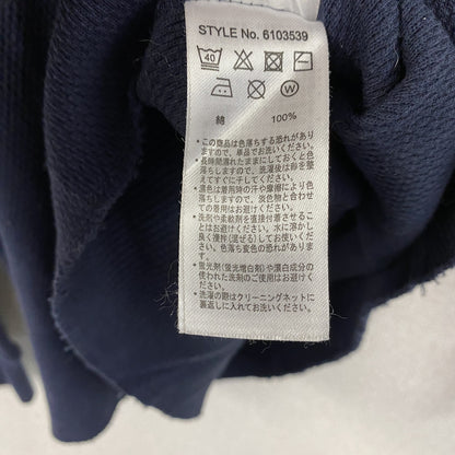 AVIREX　アヴィレックス　長袖プリントTシャツ/ロンT　サーマルロンT　紺　ネイビー　Lサイズ
