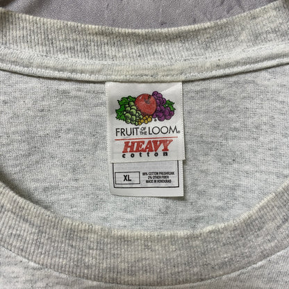古着 used　MLB　CARDINALS　半袖プリントTシャツ　白　ホワイト　霜降りカラー　レトロ　クルーネック　オーバーサイズ