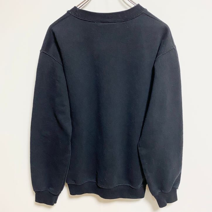 MV SPORT　長袖カレッジロゴプリントスウェット　トレーナー　フロリダ州立大学　ネイビー　秋冬服　Sサイズ
