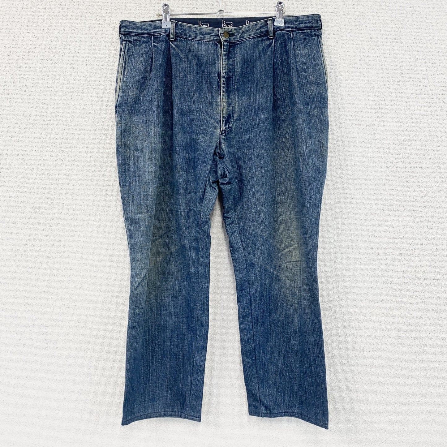 Papas　パパス　デニムパンツ/ジーンズ　ジップフライ　インディゴ　2XLサイズ