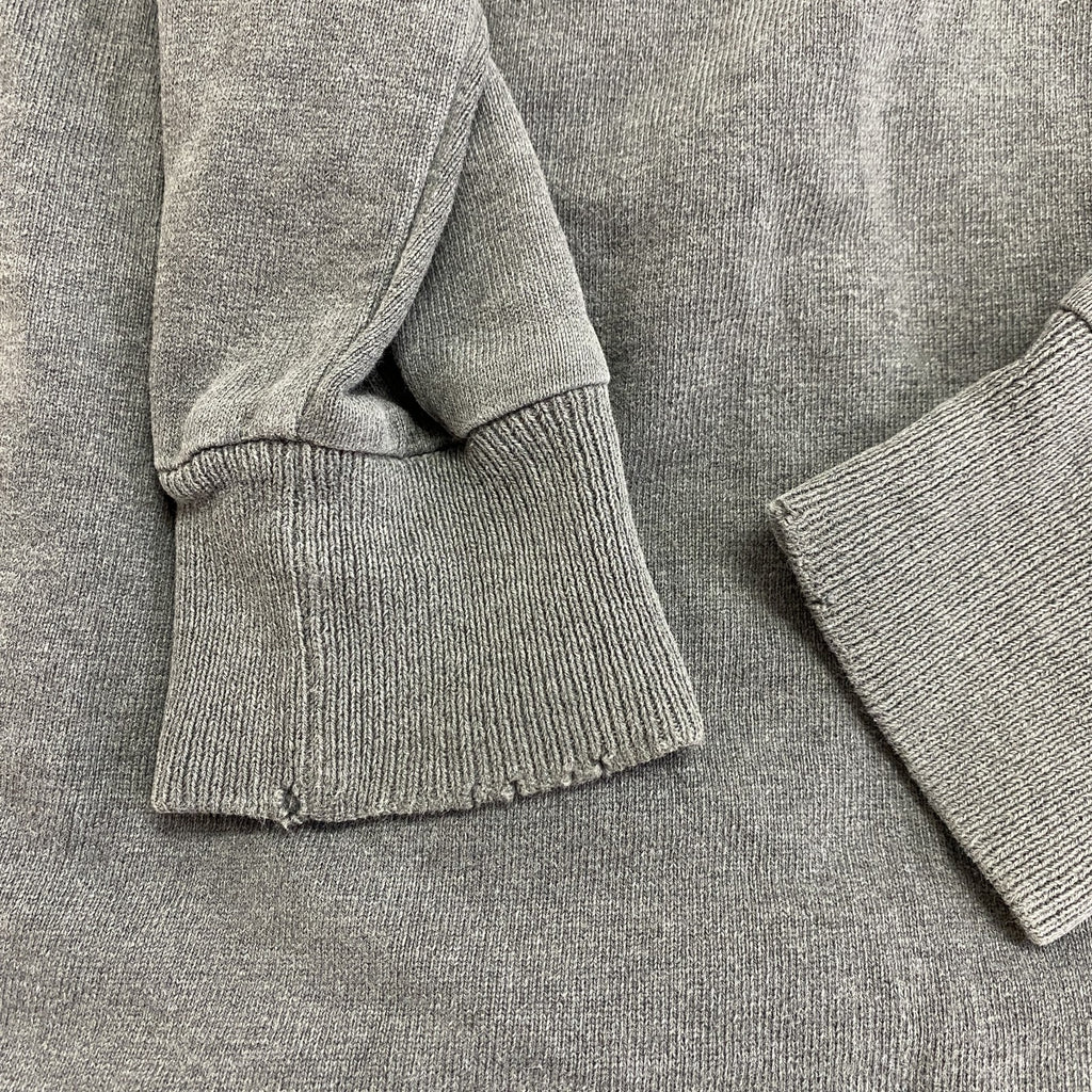 L.L.Bean　エルエルビーン　長袖ラガーシャツ　ボーダー柄　マルチカラー　灰色　グレー　Sサイズ