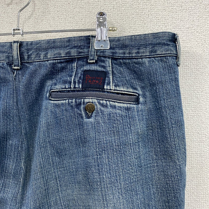 Papas　パパス　デニムパンツ/ジーンズ　ジップフライ　インディゴ　2XLサイズ
