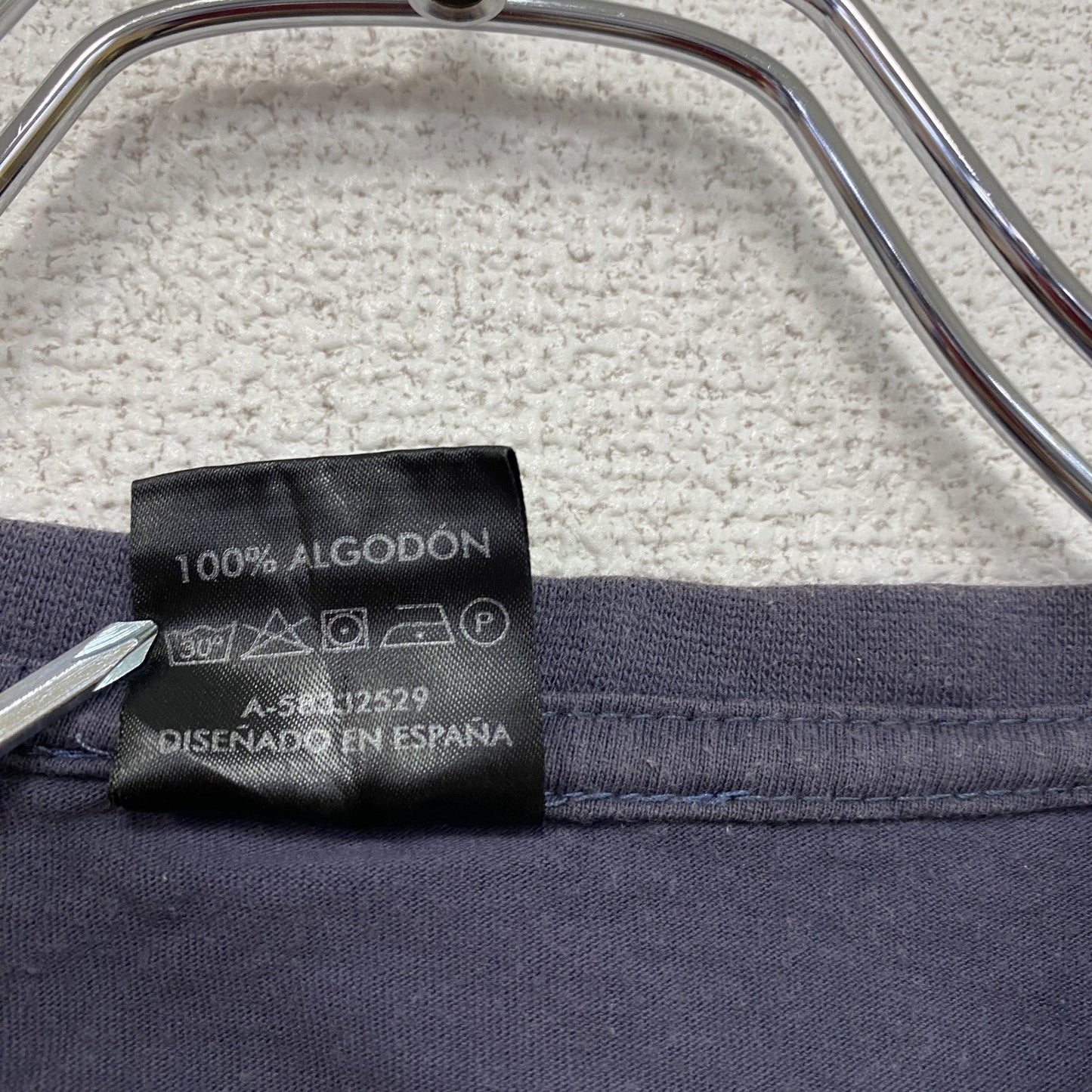 Giappo&GAW　半袖Tシャツ　ユーロ　フェード　紺　ネイビー　Lサイズ