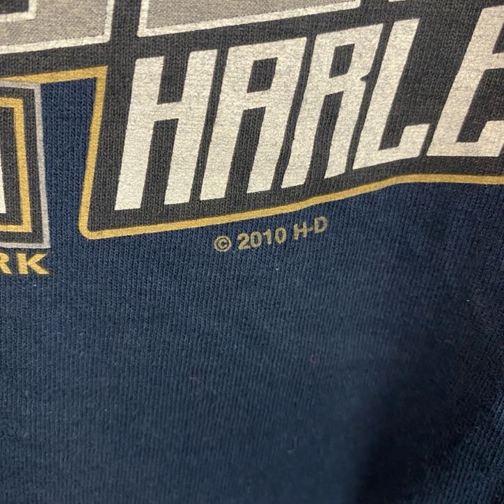 古着 used　00s　HARLEYDAVIDSON　ハーレーダビッドソン　タンクトップ/ノースリーブ　黒　ブラック　2XLサイズ