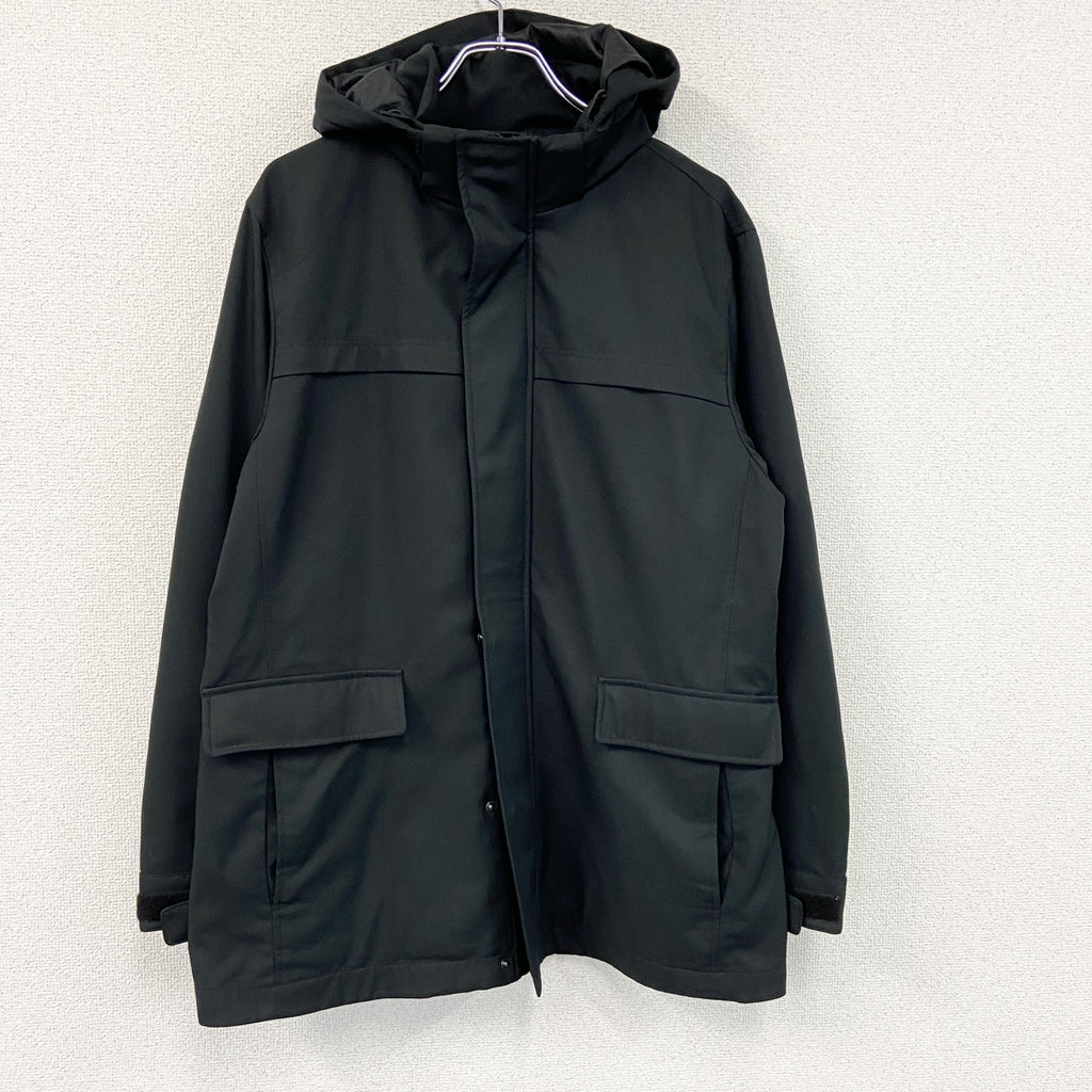 UNIQLO　ユニクロ　マウンテンパーカー　中綿入り　黒　ブラック