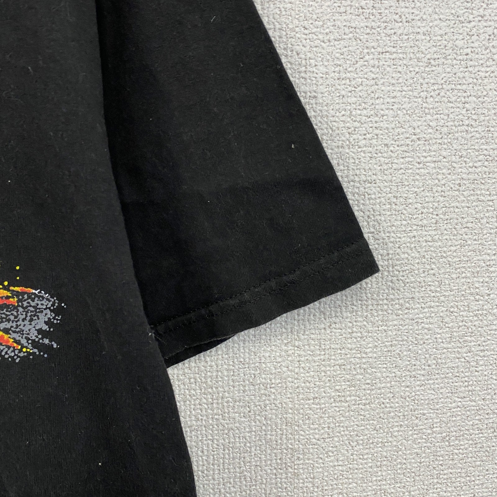 00s　キラウエア火山　半袖プリントTシャツ　ヴィンテージ　黒　ブラック