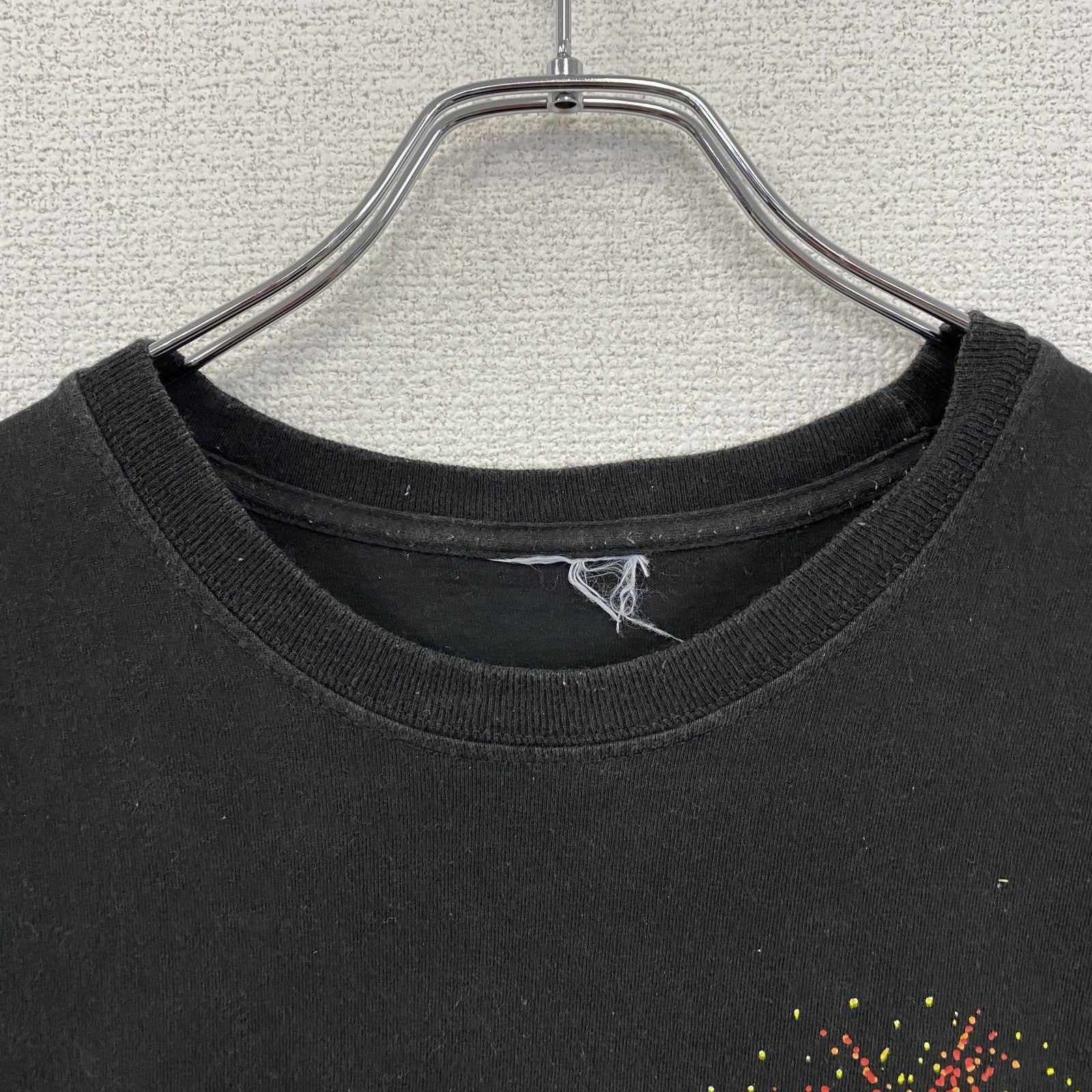 00s　キラウエア火山　半袖プリントTシャツ　ヴィンテージ　黒　ブラック