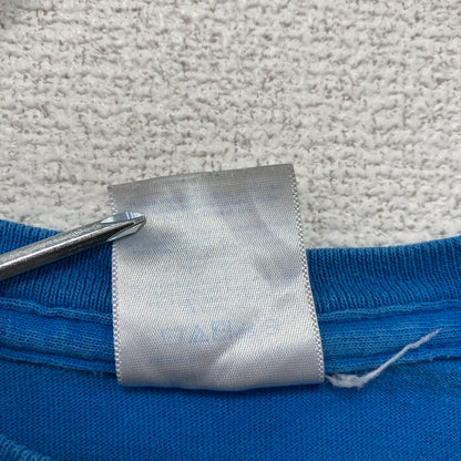Volkswagen　フォルクスワーゲン　半袖Tシャツ　ワーゲンバス　青　ブルー