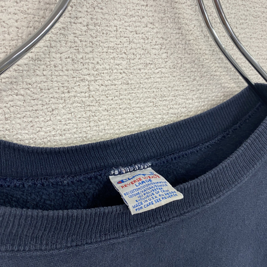 90s　Champion　チャンピオン　リバースウィーブ　スウェット/トレーナー　紺　ネイビー　Lサイズ