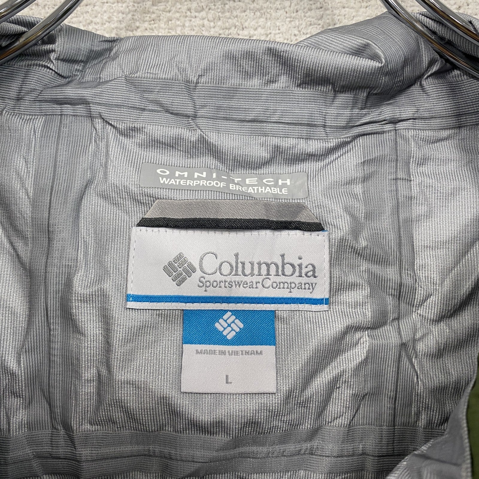 Columbia　コロンビア　マウンテンズアーコーリングⅡウィメンズジャケット　ナイロンジャケット　カーキ　Lサイズ