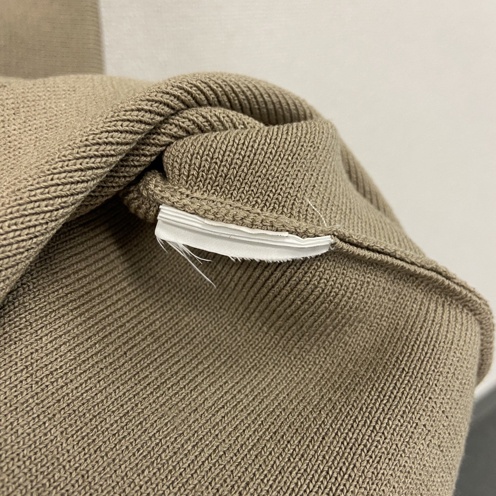 SNIDEL　スナイデル　ニットドッキングフレアワンピ　ワンピース　ベージュ