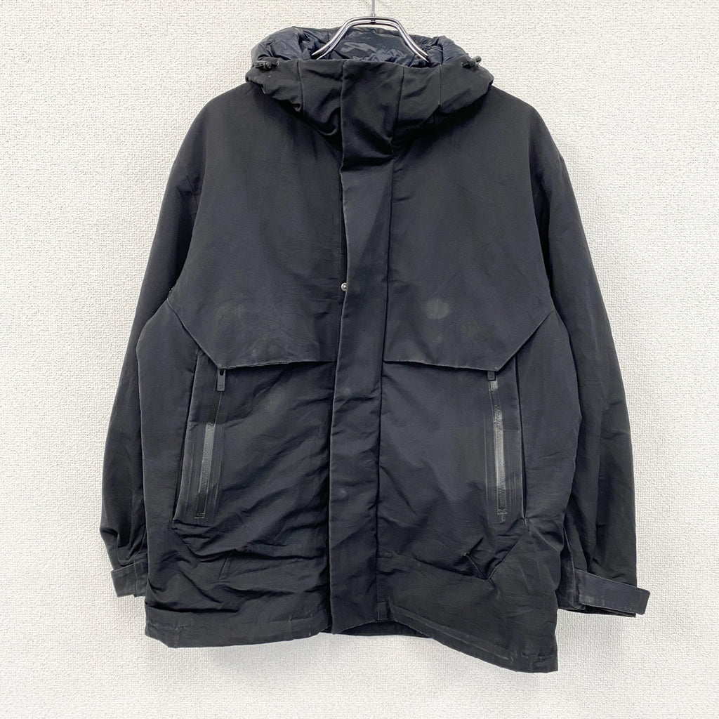 UNIQLO　ユニクロ　ハイブリッドダウンオーバーサイズパーカ　ダウン90%　黒　ブラック　Sサイズ