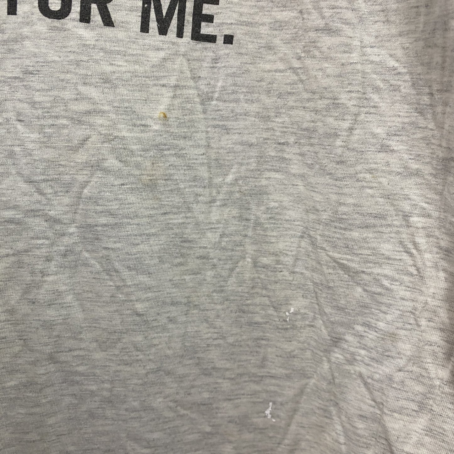 ～00s　半袖Tシャツ　F1カー　ユーロ　ヴィンテージ　霜降りグレー　Lサイズ