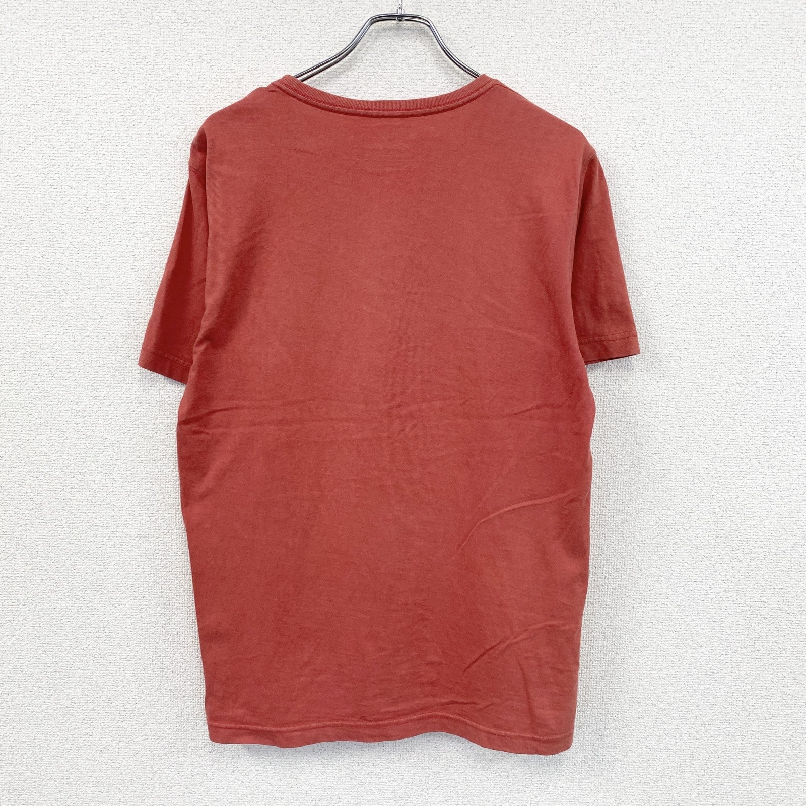 Eddie Bauer　エディーバウアー　半袖プリントTシャツ　赤　レッド　Sサイズ