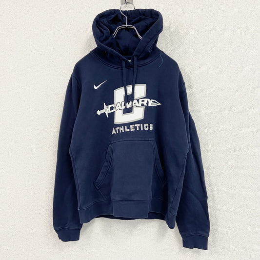 NIKE　ナイキ　スウェットパーカー/フーディー　スウッシュ　紺　ネイビー　Lサイズ