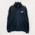 PUMA　プーマ　フルジップスウェットジャケット　黒　ブラック　XLサイズ