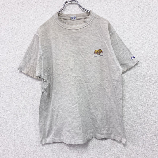 90s～　SNAP　半袖Tシャツ　ユーロ　ヴィンテージ　霜降りグレー　Lサイズ
