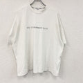 SUNNEI　半袖プリントTシャツ　白　ホワイト　Ｍサイズ