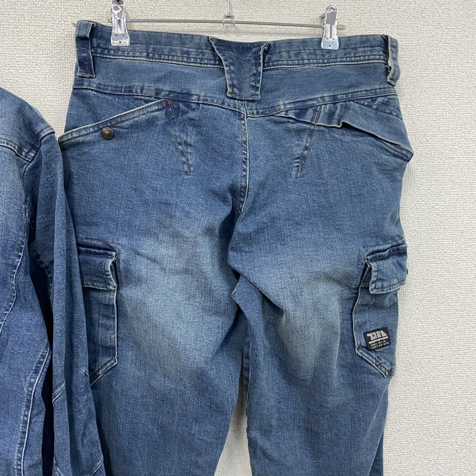 寅壱　TORAICH　セットアップ　デニムジャケット　デニムパンツ　作業着　インディゴ　Lサイズ