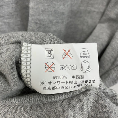 ～00s　MD　マグナムドライ　半袖プリントTシャツ　リンガーT　ヴィンテージ　灰色　グレー