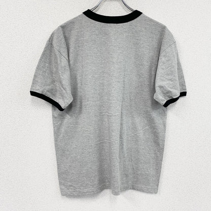 ～00s　MD　マグナムドライ　半袖プリントTシャツ　リンガーT　ヴィンテージ　灰色　グレー