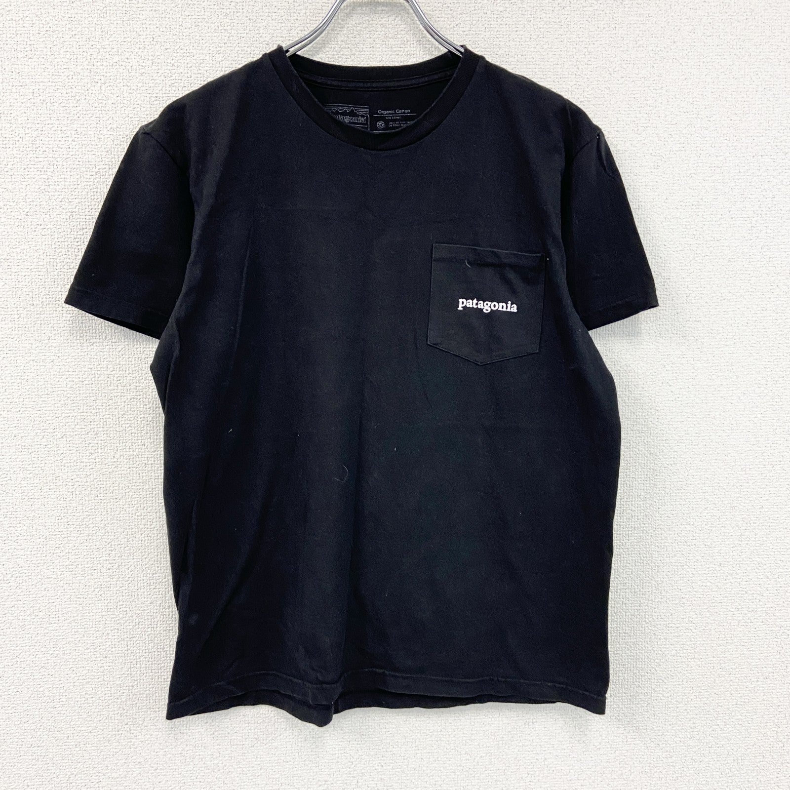 Patagonia　パタゴニア　半袖プリントTシャツ　黒　ブラック　Ｍサイズ