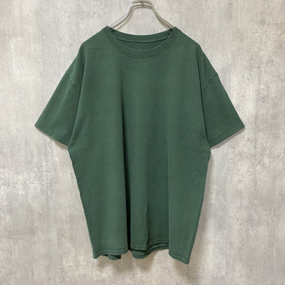 古着 used　Son Of Shenanigan　半袖バックプリントTシャツ　緑　グリーン　レトロ　クルーネック　オーバーサイズ